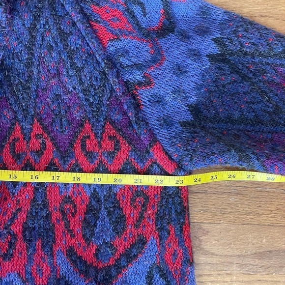 GENOA Women's 1990's Vintage Cardigan Sweater Coat - XL? - Picture 11 of 16